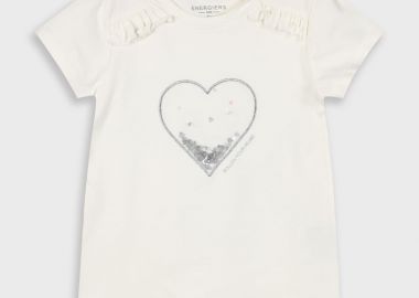 Μπλούζα με παγιέτες για κορίτσι | ΕΚΡΟΥ - Energiers - 